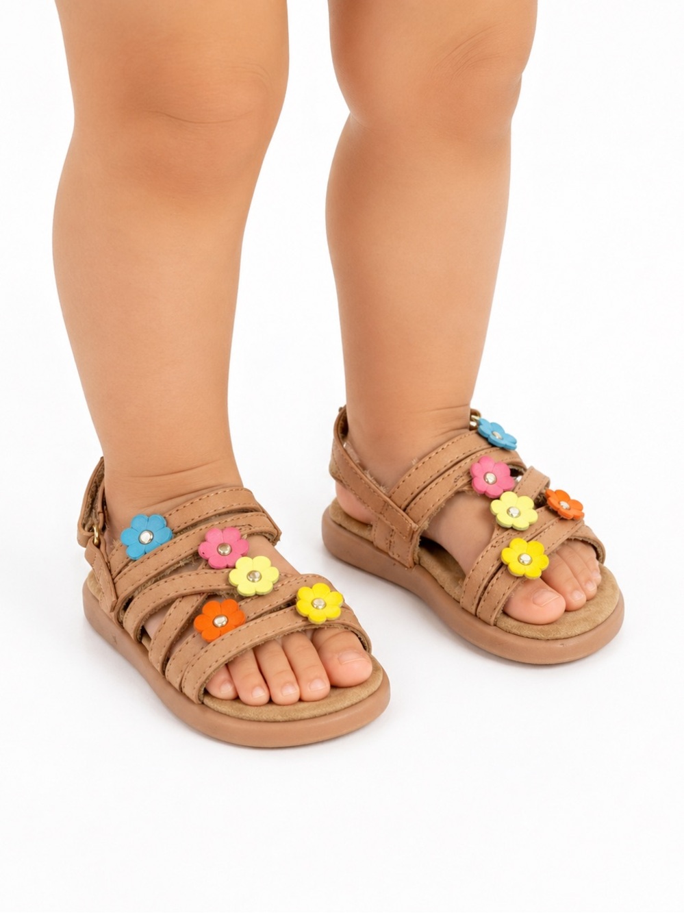 🦋Cat & Jack Toddler Maria Footbed
Sandals Brown Flowers
Size-6